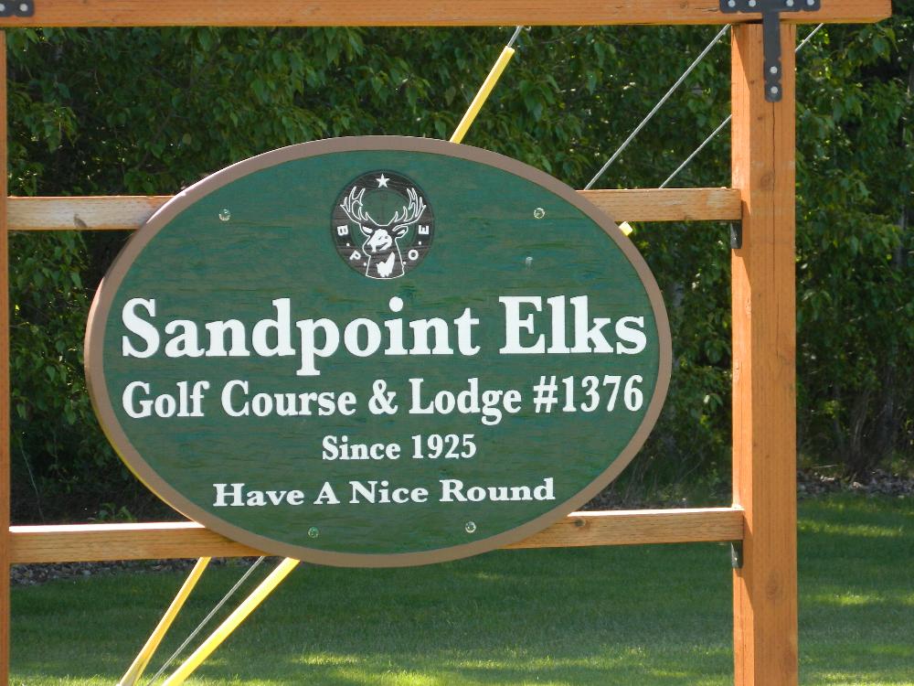 Course Sign.
