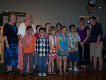Youth Activities Awards Night - Students of the Month (Parker Elementary)