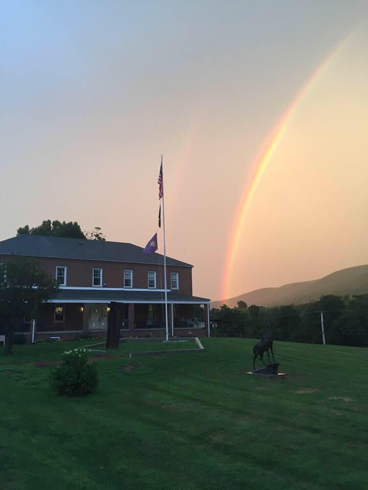 Beacon, NY Lodge #1493 (with rainbow)