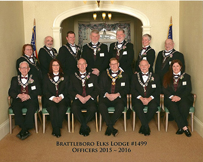 2015-2016 Officers Brattleboro, VT #1499