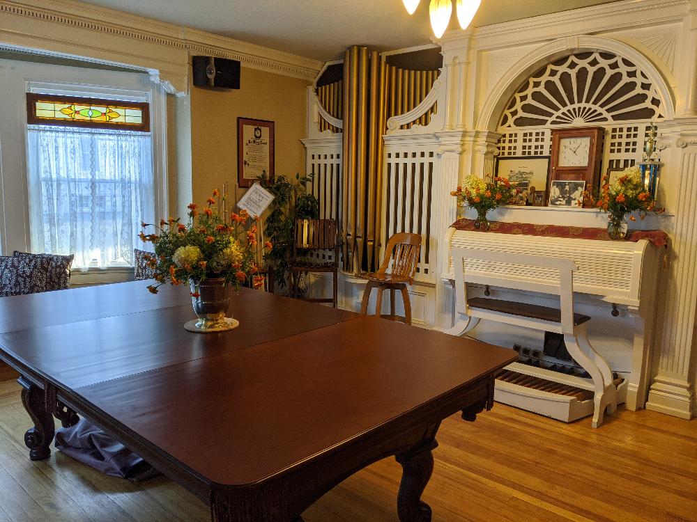 Organ Room at the Elks Lodge #1499 Esty Mansion