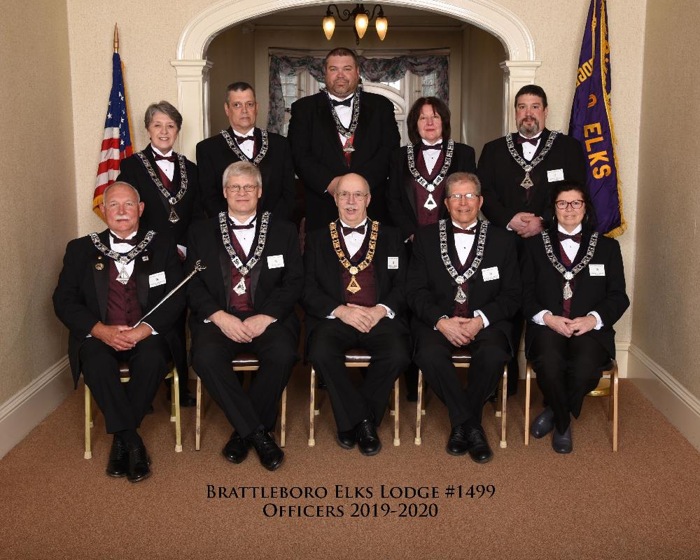 2019-2020 Officers Brattleboro, VT #1499  