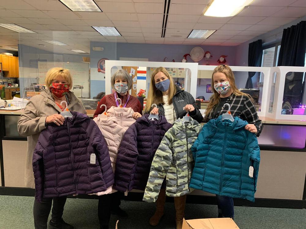 We delivered more coats today for the children. A big thank you to Peggy DeGuide for all her hard work with the grants this year. We have been able to make a lot of children, veterans and families happy this holiday season. 
