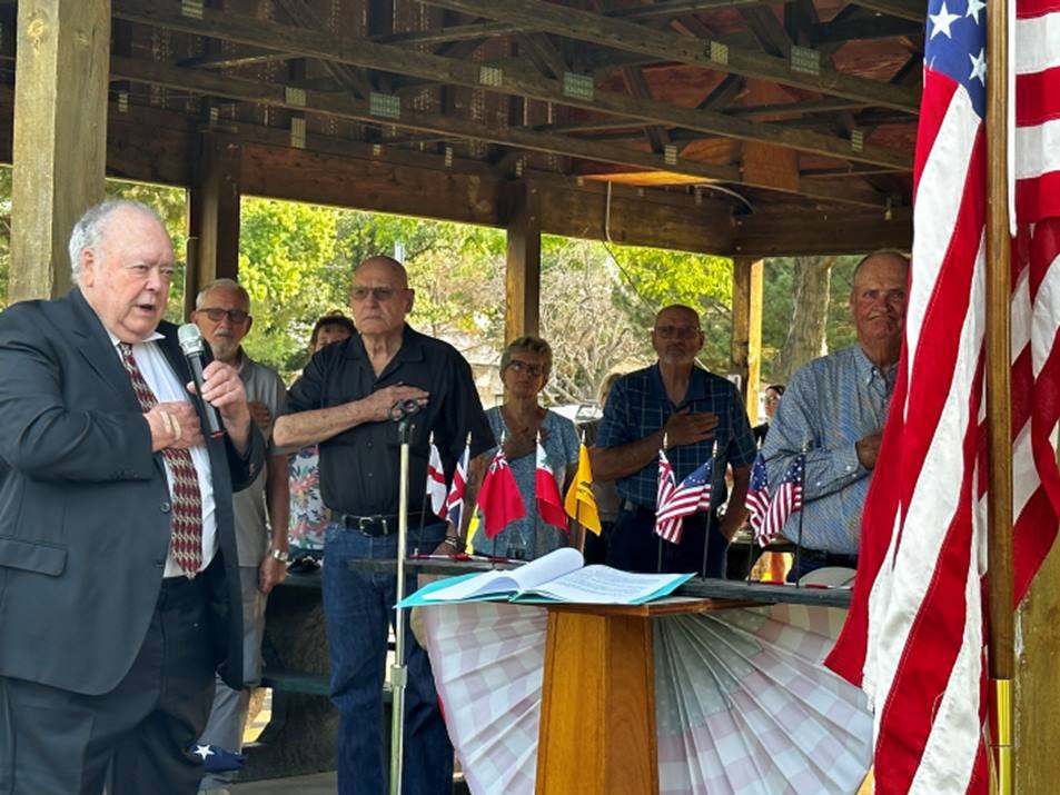 Walt Linthacum on Flag Day held June 14th, 