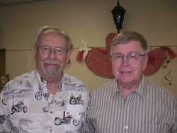 Sebring Elks #1529 proudly initiated two new members on Feb. 16th. Pictured are David Kline & Frank Skelly