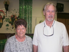 Sebring Elks #1529 proudly initiated two new members on March 15th – Donna Baldassarre and William Melot.