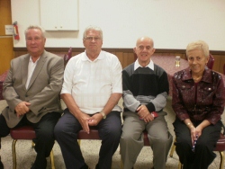 Sebring Elks #1529 welcomed four people as new members on January 19th. Pictured l-r are: Edwin Smith, Edward Korzinski, Sam Fausto, & Shirley Rees.