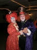 Sebring Elks #1529 had a great Halloween Party at the Lodge on Wed.. Oct. 31st.  Pictured here are the first place winners of the night:  “Queen of Hearts” – Sue Wade & “Mad Hatter” – John Wade.  Sue made both costumes.