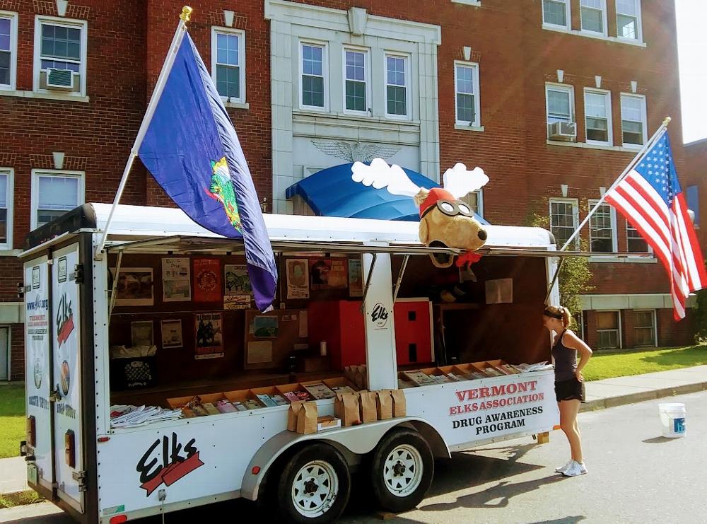 Barre Elks host Drug Awareness Trailer at Barre Heritage Day festivities