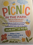 PURPLE & WHITE PICNIC