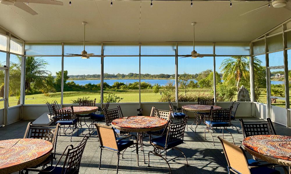Screened Back Patio