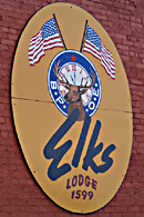 West Wall of the Elks Lodge