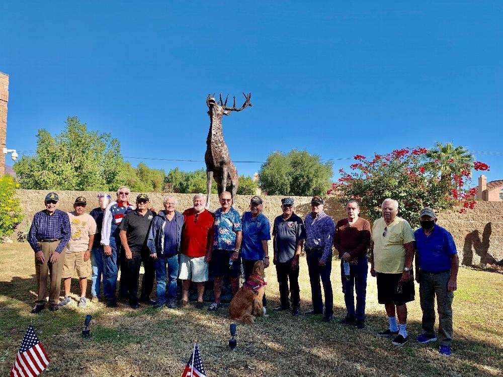 Proud of our Indio Elks Lodge Veterans.  Thank you for your service! 