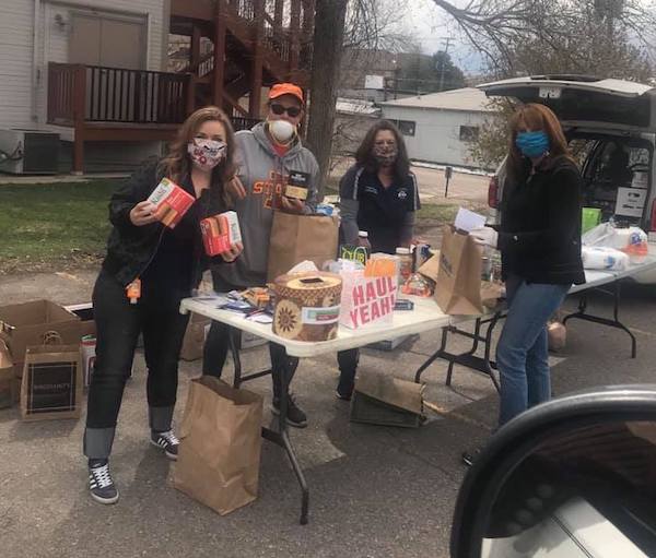 Elks Lodge 1650 Food Drive for Nourish Meals on Wheels 2020