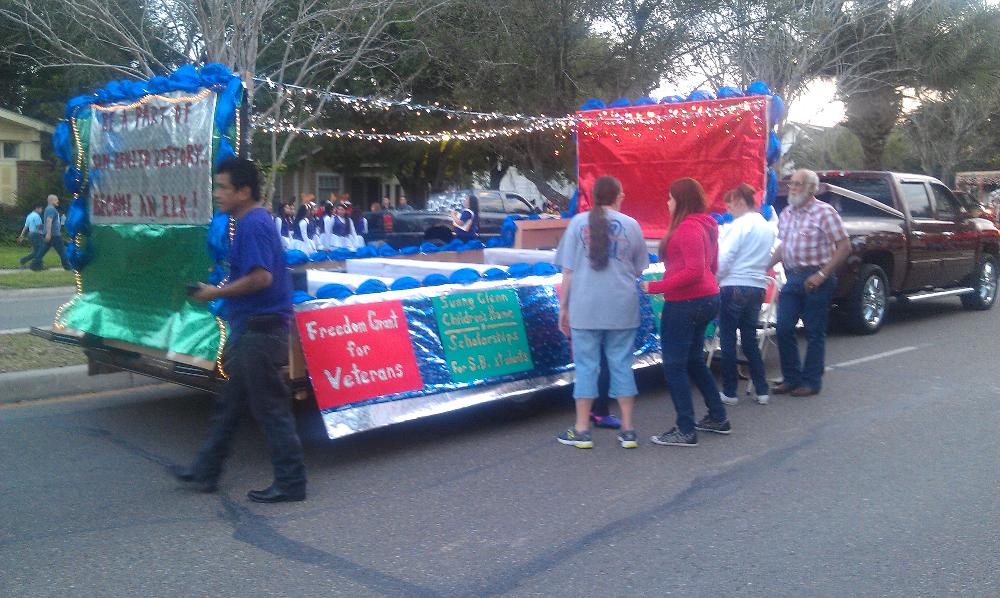 Our members are active in community events and ready to help those in need.  Our float in the 2014 Lighted Christmas Parade was another way to get the message out of the work our lodge does in the community.