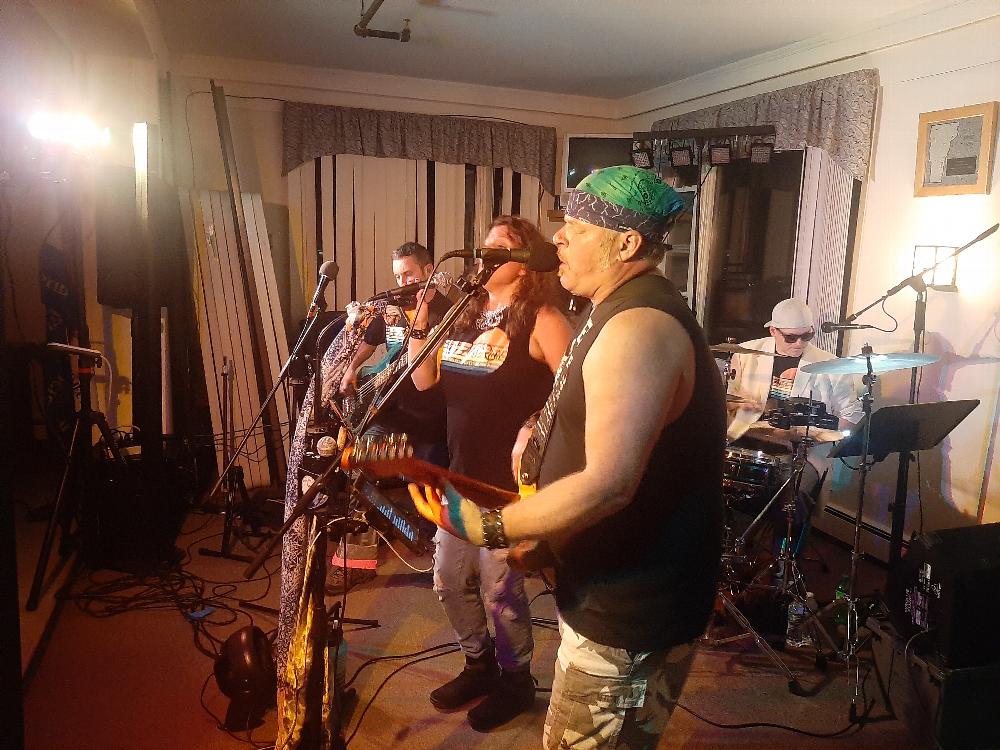 Rust & Ruin rocked the halls of the Windsor Elks Lodge Saturday Night, April 30th. A good size crowd enjoyed the tunes of the 1980's.