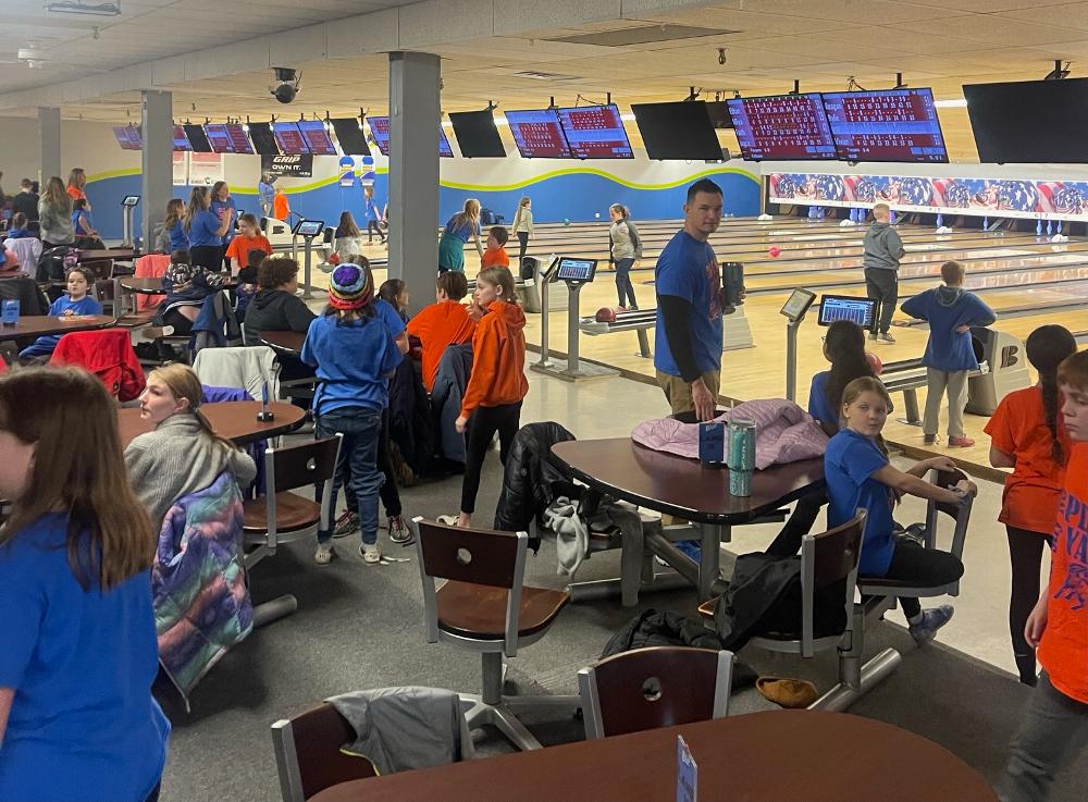 The Penn Yan< NY Lodge Drug Awareness Committee sponsors an annual bowling party for local 5th grade students to promote a healthy and active lifestyle.