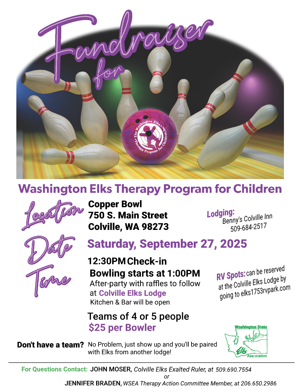 2025 Bowling Flyer