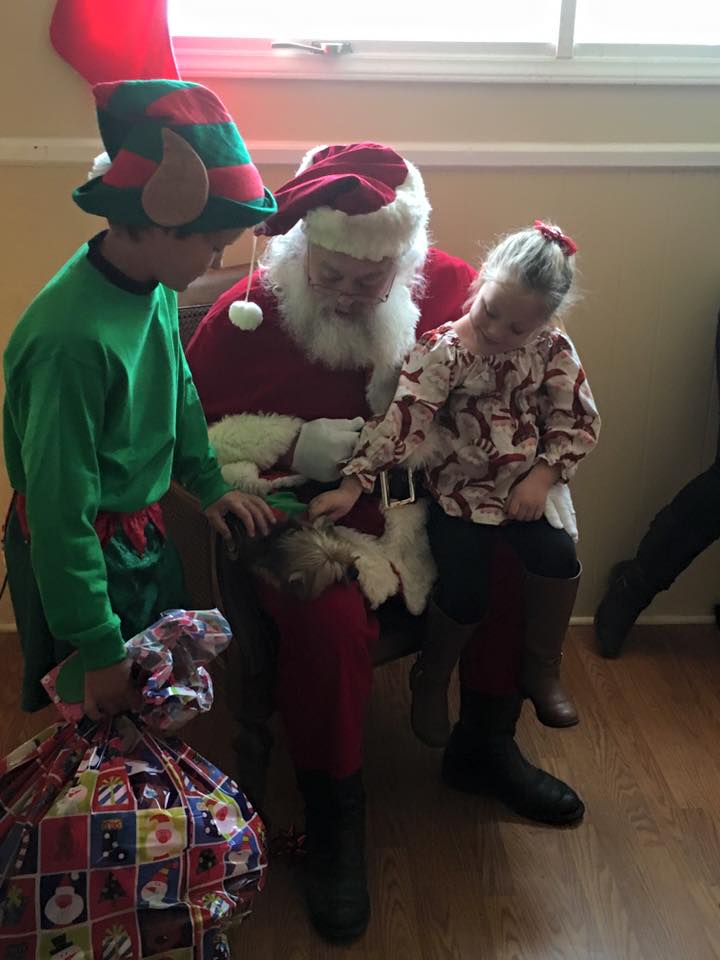 2015 Childrens Christmas Party with Larry Best ER as Santa