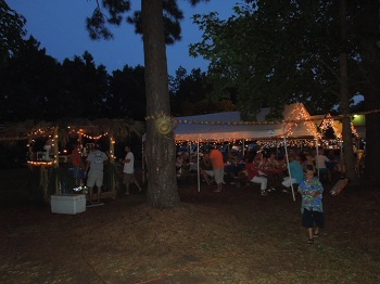 OUR 1ST LUAU PICNIC - FORTH OF JULY 2012