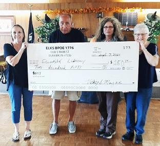 DUNKIRK LIBRARY
Marla Grady, PER Bob Ford, Stephanie Crouch, Mary Ann Johnson -
September 7th, 2021