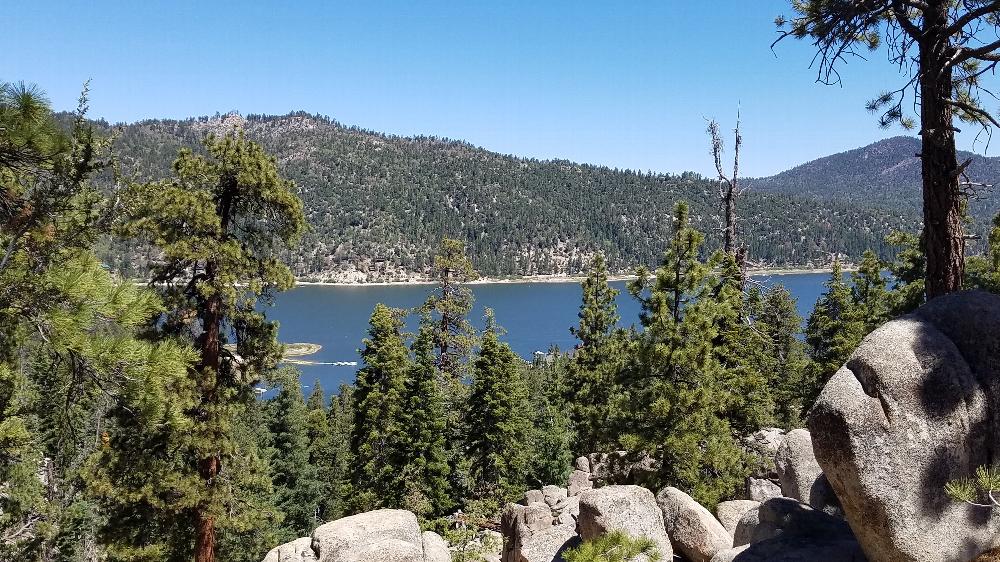 A view from nearby Castle Rock Trail.