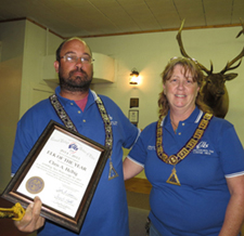 Chris Helbig was Officer of the Year