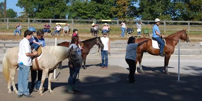 The 2019 annual Student Horse Show at Leg Up Therapeutic Riding Center again included volunteers from Lodge #1827 who showed up to offer assistance.
