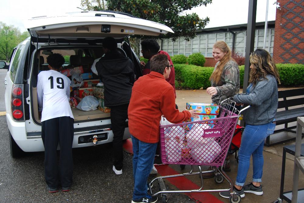 <b>"The cart will hold more if you redistribute the bags."</b>