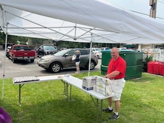 Helping outside