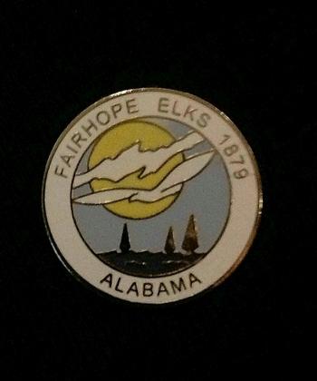 Lodge Pin for Fairhope Elks 1879