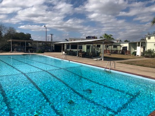 25 yard pool to cool off