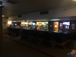 Full service bar with friendly staff