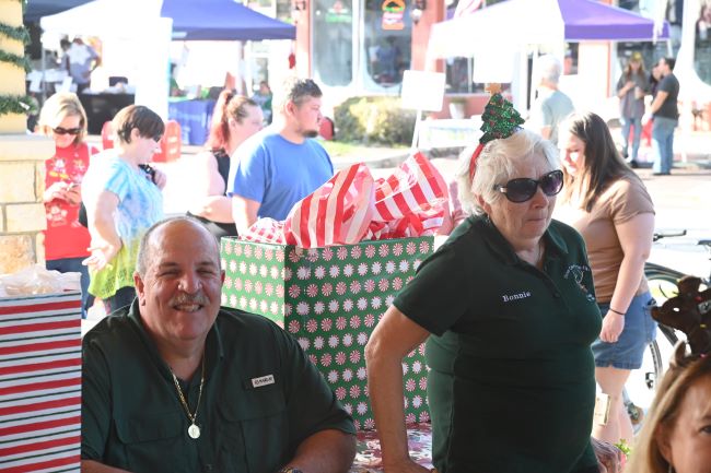 Our volunteers make us great! Two of the best at Santa's Workshop December 3rd.