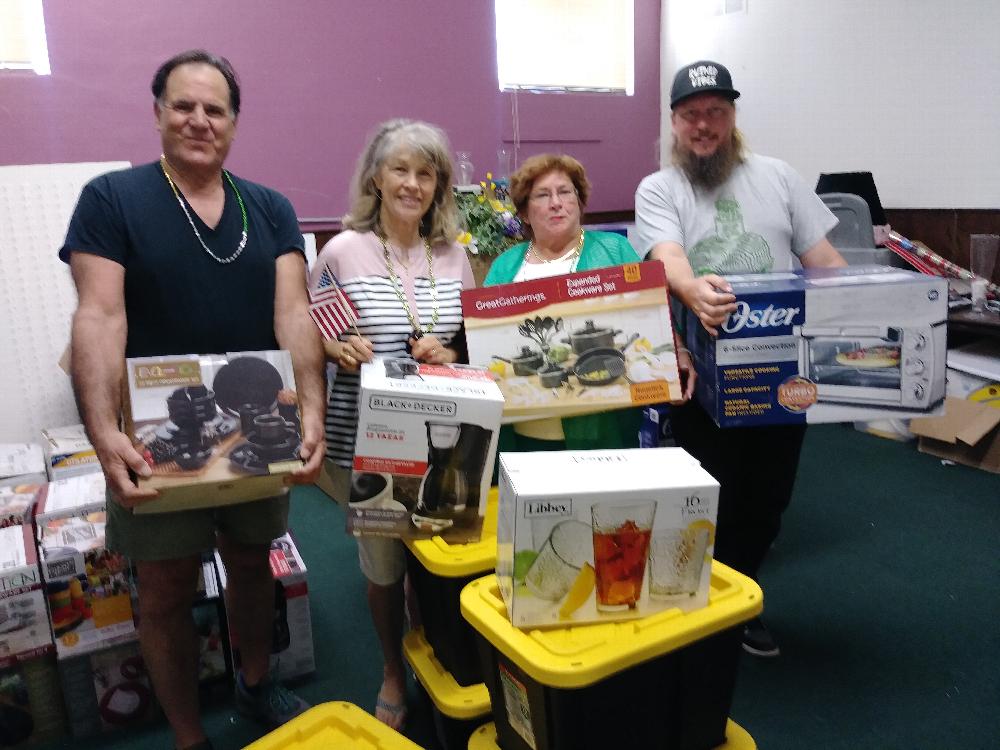 Using the Gratitude Grant, our Lodge provided 12 starter kits for Shelter from the Storm, a local domestic violence non-profit organization helping individuals and families in the Coachella Valley.