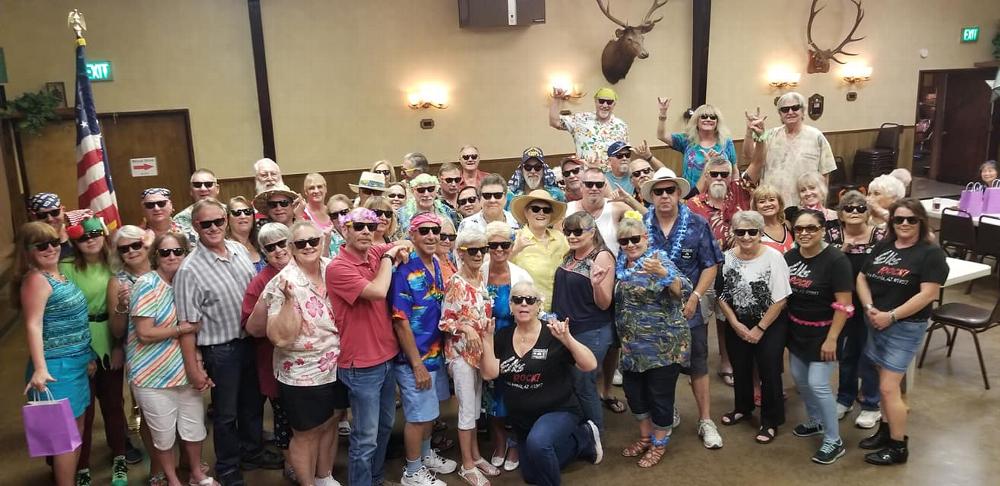 Elks Rock!  Christmas in July, 2019