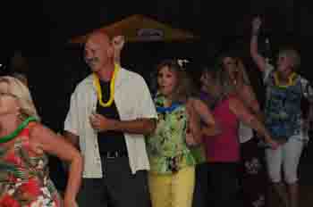 Who can forget the luau where we all had a great night of Dancing and great food!