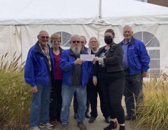 Beacon Grant Donation from Sweet Home Elks to the The Edward C. Allworth Veterans' Home in Lebanon Oregon