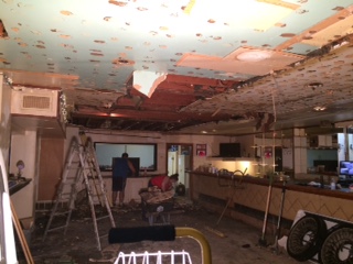 Ceiling under repair