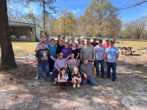 Wow what a great group of volunteers we had this morning. A few of them are not pictured. We got a lot done. Thank you so much. WE ARE the ELKS
