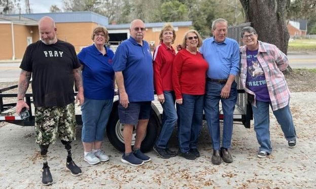 $2000 Spotlight Grant delivered to In His Name Colleton  today. They were so thankful and a reminder of how much our community needs us. Remember we have a box to collect food or cleaning supplies at the lodge. Monetary donations are welcome also. This is a good example of what your 5.00 donation to ENF makes possible. WE ARE the ELKs!