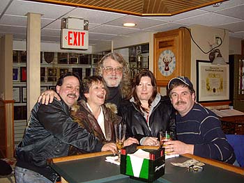 Tony, Beth Ann, Bill, Kathy & Will doing an early "Tune Up" at the Lounge ~ All Elks are invited to Join In.