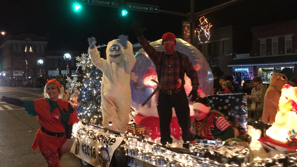 December 6th Christmas Parade
Wesley, Carol and Kim