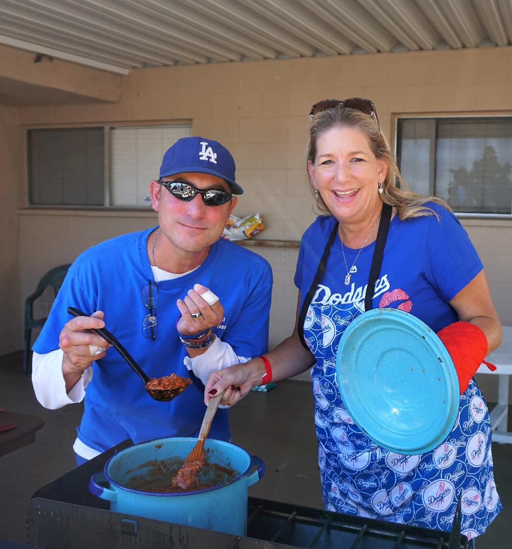 2017 Chili Cook-off, Dena Dragoo and Friend