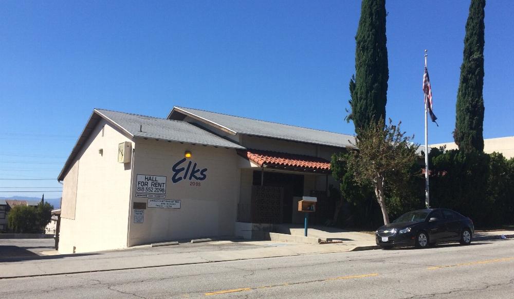 10137 Commerce Avenue, Tujunga, CA<P>
Elbow Room is downstairs.  <BR>Enter on backside of building (lower left in photo)