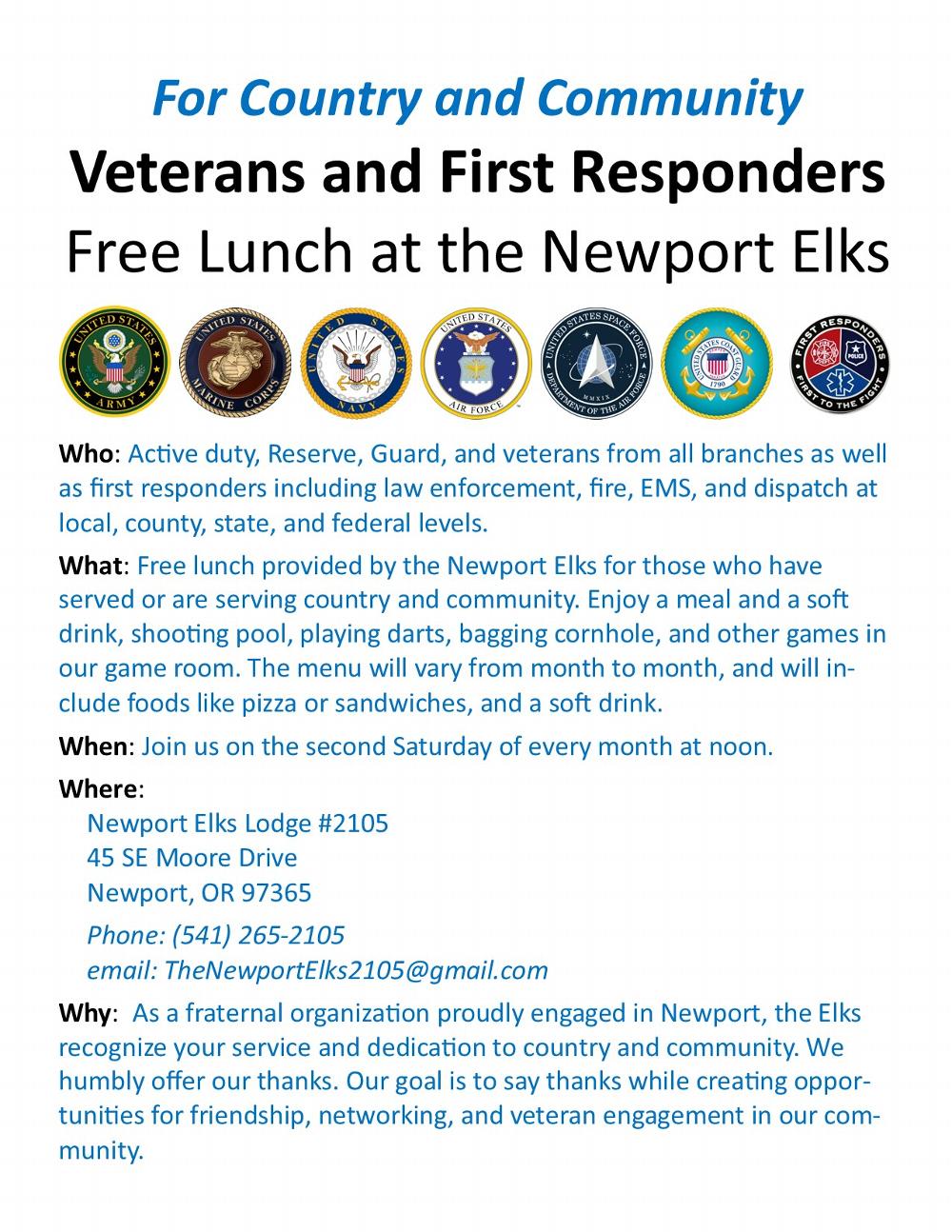 For Country & Community