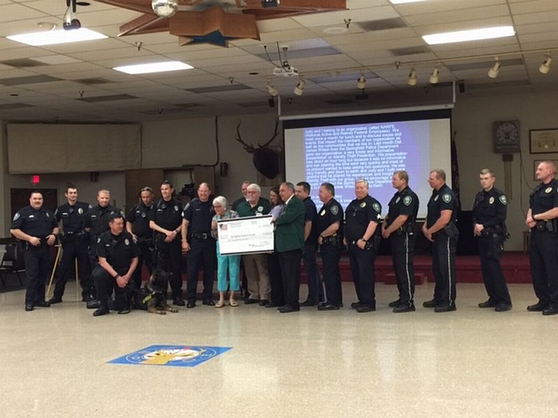 Thank you to the SPD and our Lodge members who made this $10,000 donation happen.