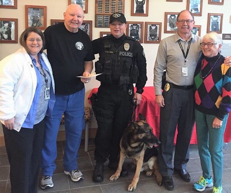 $500 donation to Springfield K-9 unit