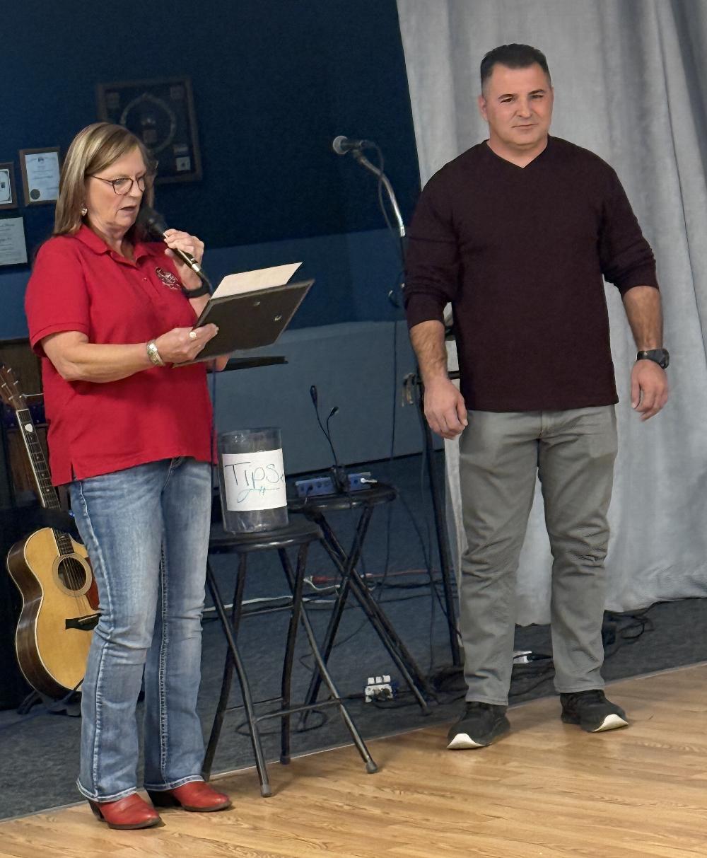 Presentation to Detective Sasa Kuzmanovic