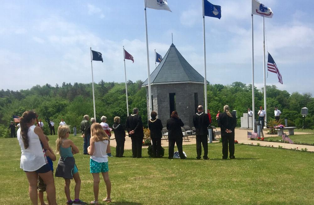 Memorial Day 2018.   Elks participation in the Veterans Memorial Service lead by Boonville Charles J. Love American Legion Post 406.